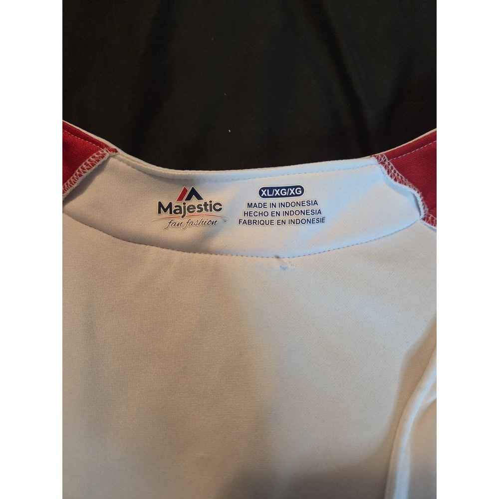 Atlanta Braves Women's Jersey- Size L Majestic Fan Fashion Jersey - Picture 5 of 7